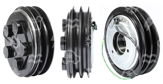 spojka pro kompresor ZEXEL TM31, 2x13 mm, 24V, 152 mm